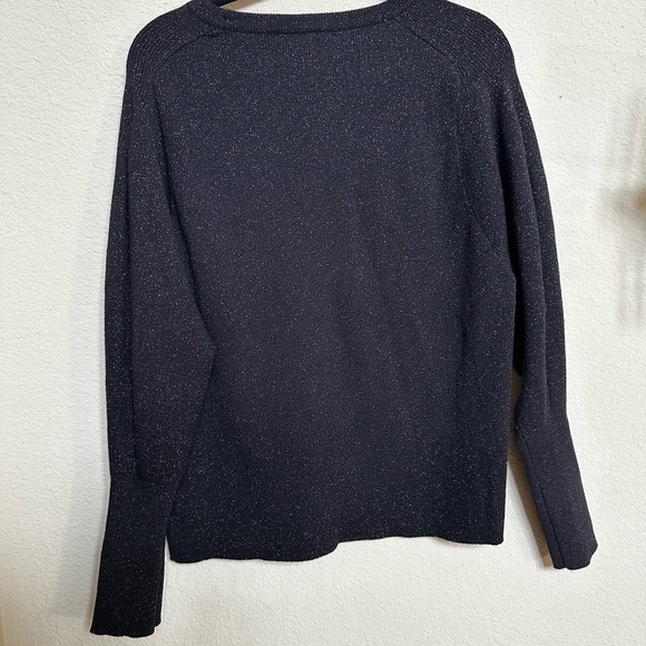 Express Black Women's Crew Neck Sweater - Picture 6 of 9